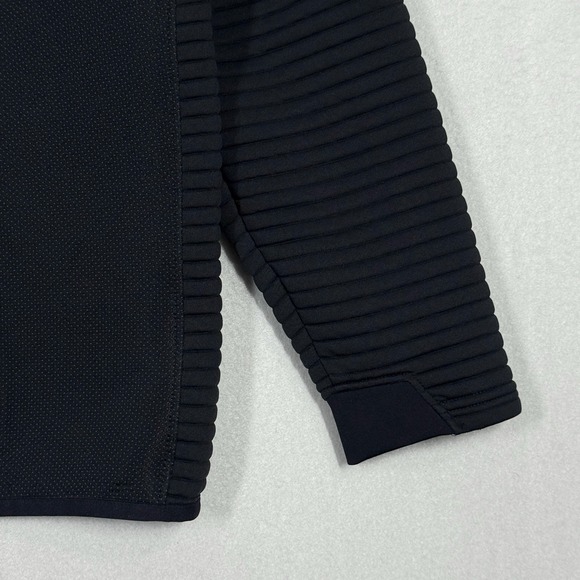 Under Armour Storm Jacket Mens Large Daytona 1/2 Zip Golf Pullover Black UA - Picture 8 of 11